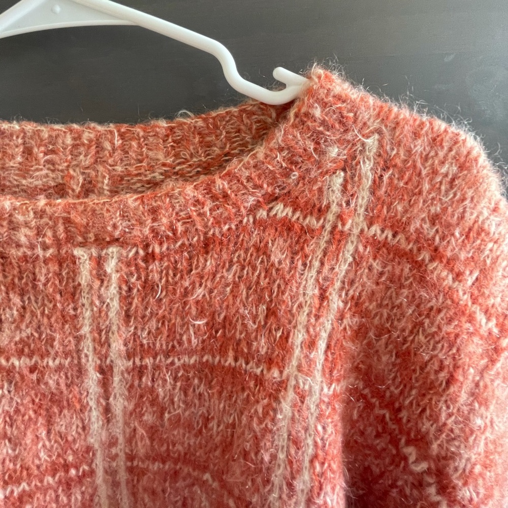 Vintage mohair/alpaca crew